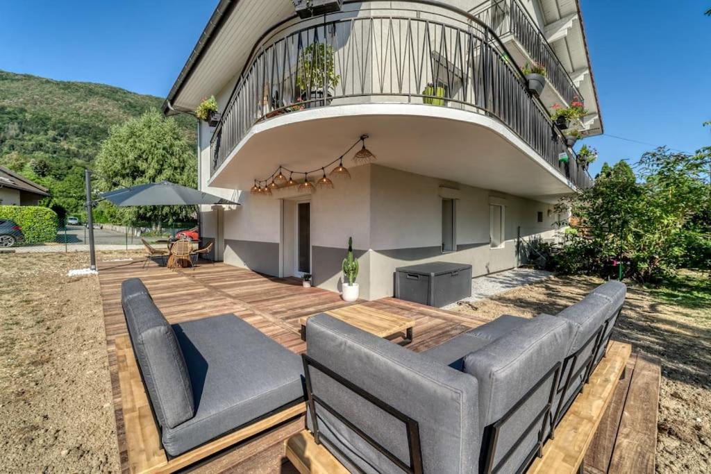 Appartement Chaleureux A Sévrier Exterior foto