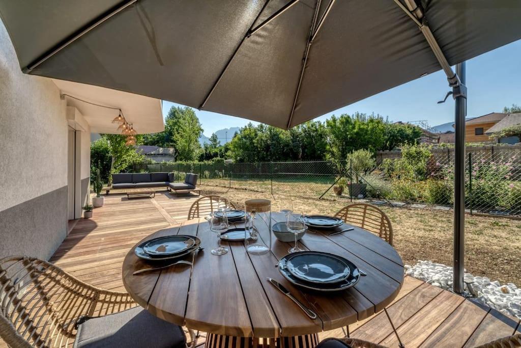 Appartement Chaleureux A Sévrier Exterior foto